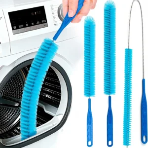 Dryer Vent Cleaner Kit Lint Remover Brush Cleaning Tool Flexible Long Pipe