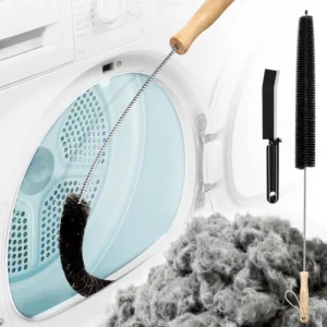 Dryer Vent Cleaner Kit - Flexible Lint Brush Remover Cleaning Tool